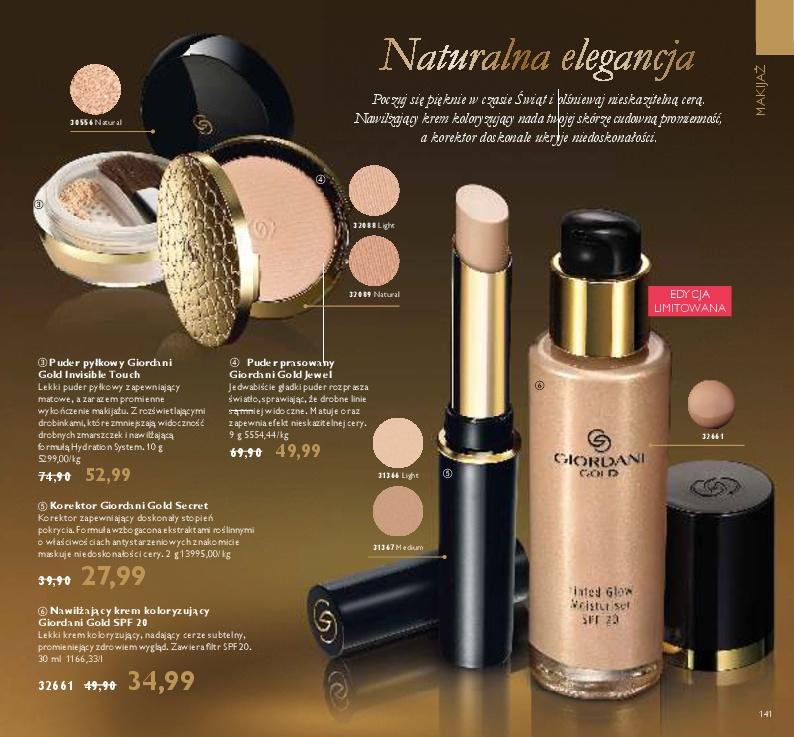 Gazetka promocyjna Oriflame do 28/11/2016 str.141