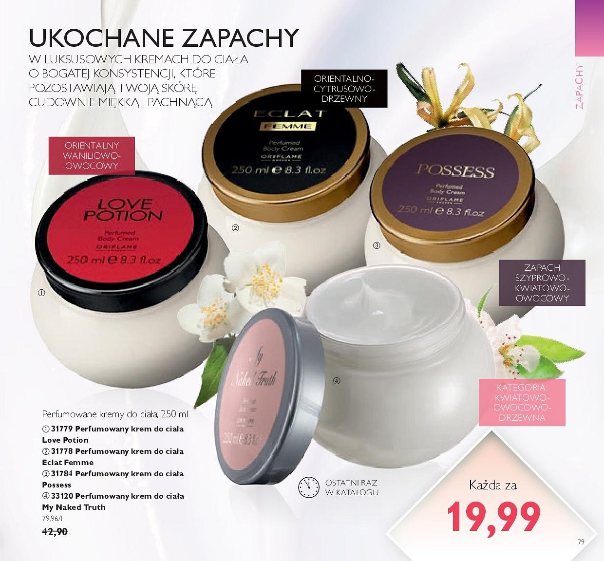 Gazetka promocyjna Oriflame do 30/04/2018 str.79