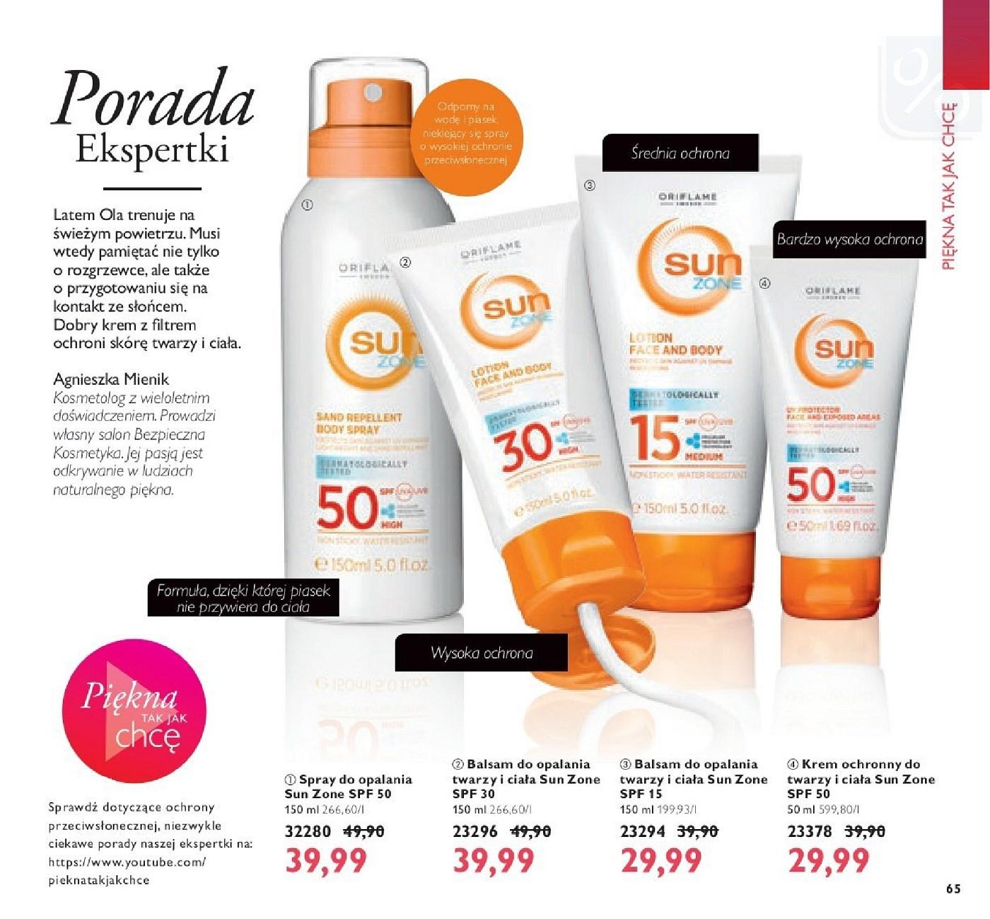 Gazetka promocyjna Oriflame do 02/07/2018 str.65