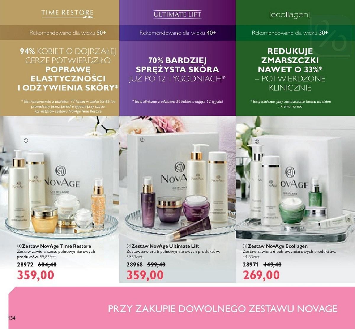 Gazetka promocyjna Oriflame do 23/07/2018 str.134