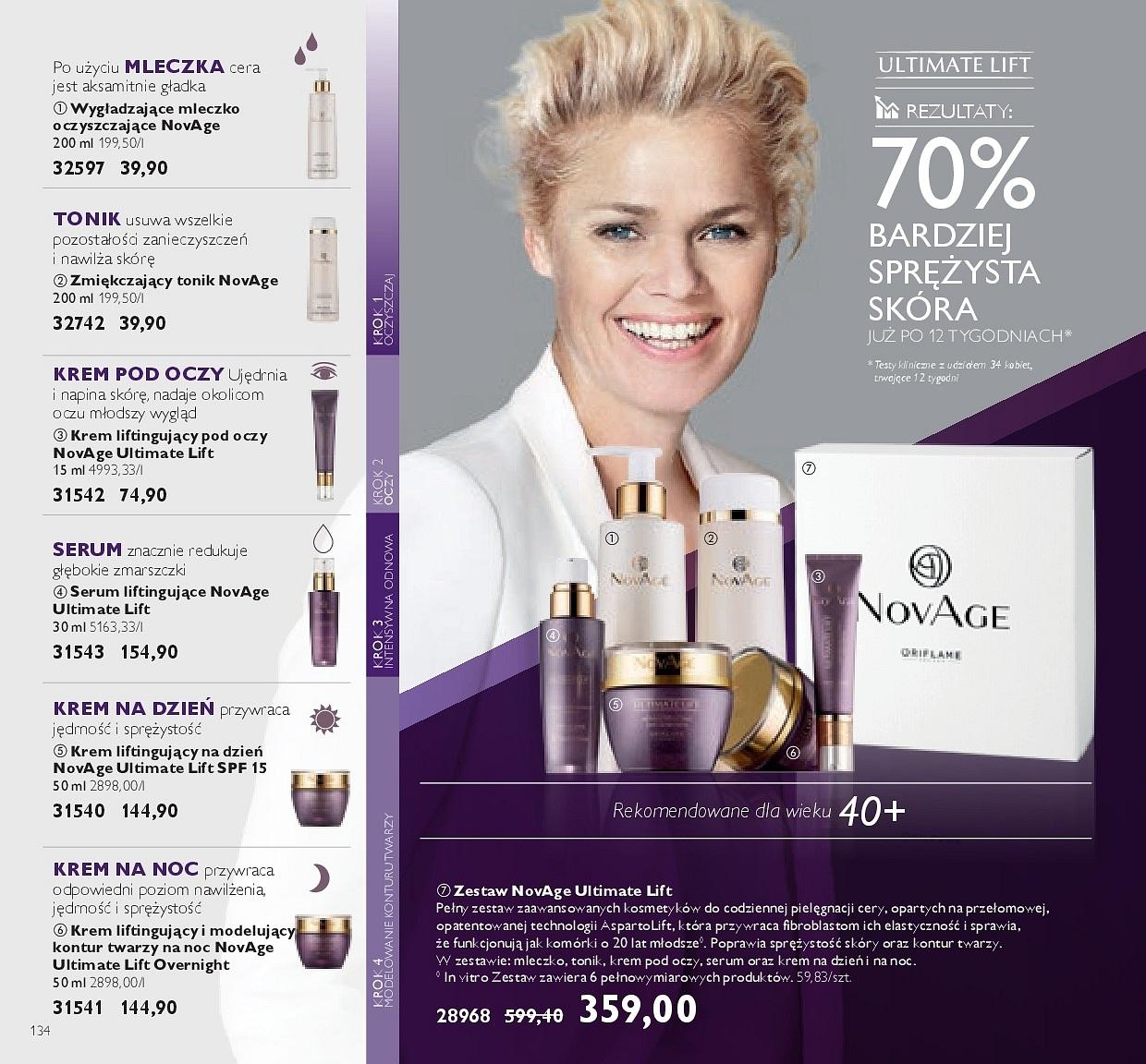 Gazetka promocyjna Oriflame do 30/04/2018 str.134