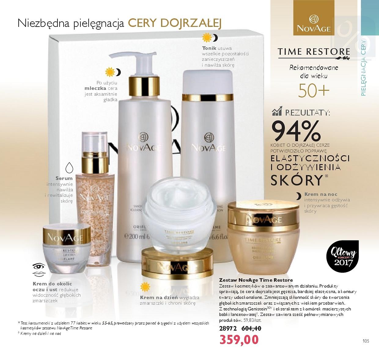 Gazetka promocyjna Oriflame do 09/04/2018 str.105