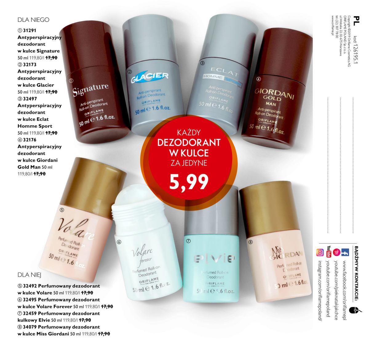 Gazetka promocyjna Oriflame do 01/07/2019 str.136