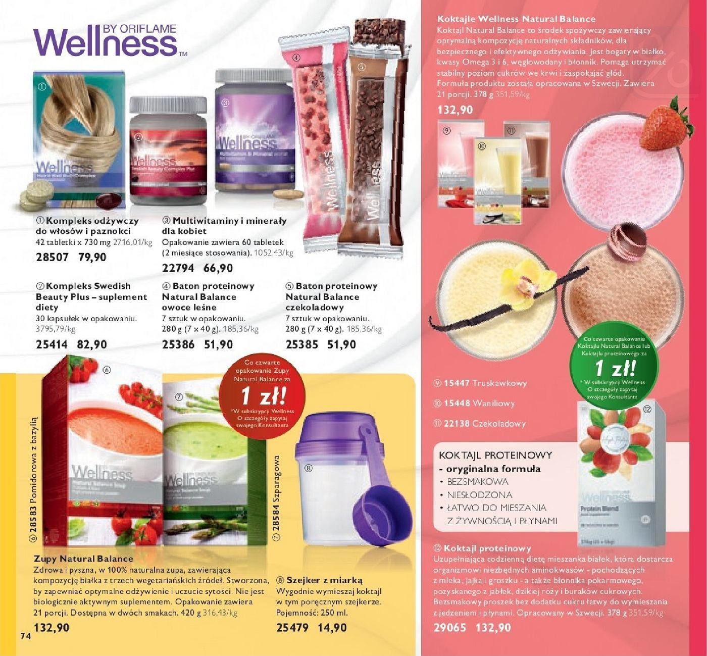 Gazetka promocyjna Oriflame do 02/07/2018 str.74