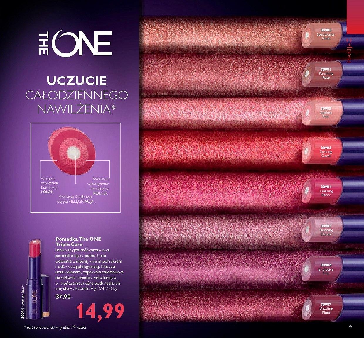 Gazetka promocyjna Oriflame do 30/04/2018 str.39