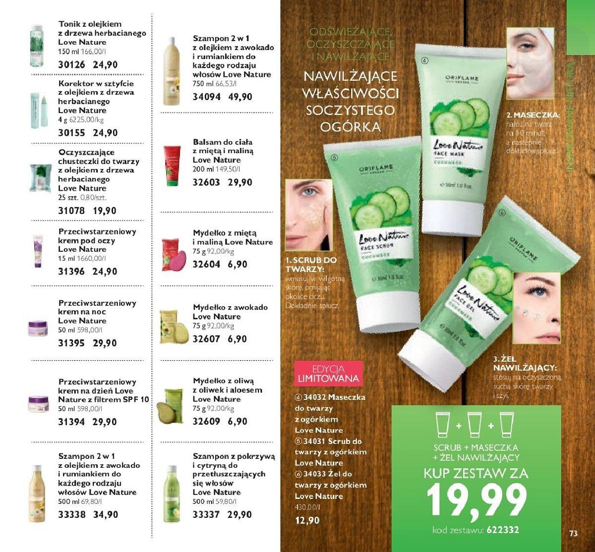 Gazetka promocyjna Oriflame do 23/07/2018 str.73