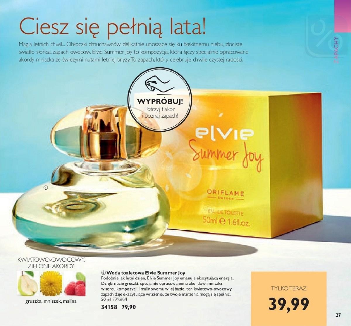 Gazetka promocyjna Oriflame do 23/07/2018 str.27