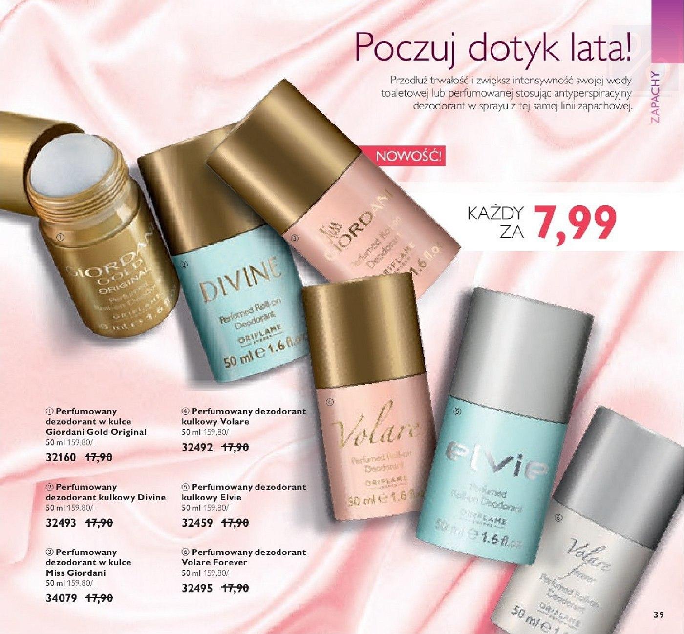 Gazetka promocyjna Oriflame do 02/07/2018 str.39