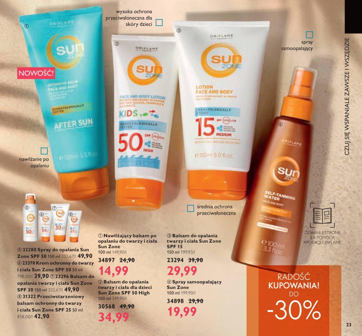 Gazetka promocyjna Oriflame do 01/07/2019 str.23