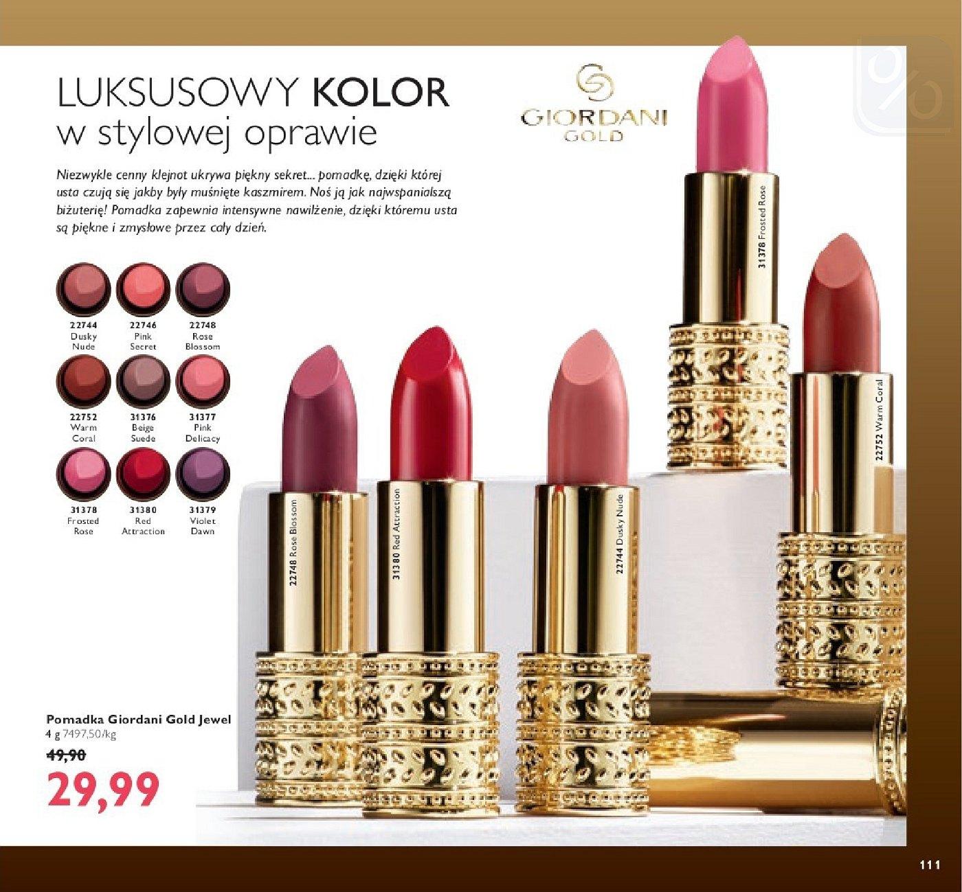 Gazetka promocyjna Oriflame do 02/07/2018 str.111