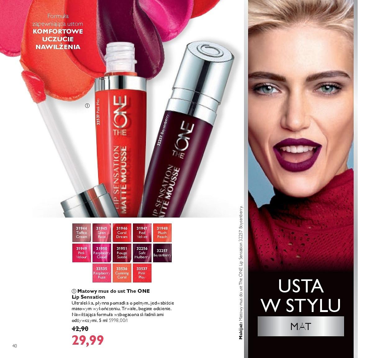 Gazetka promocyjna Oriflame do 30/04/2018 str.40