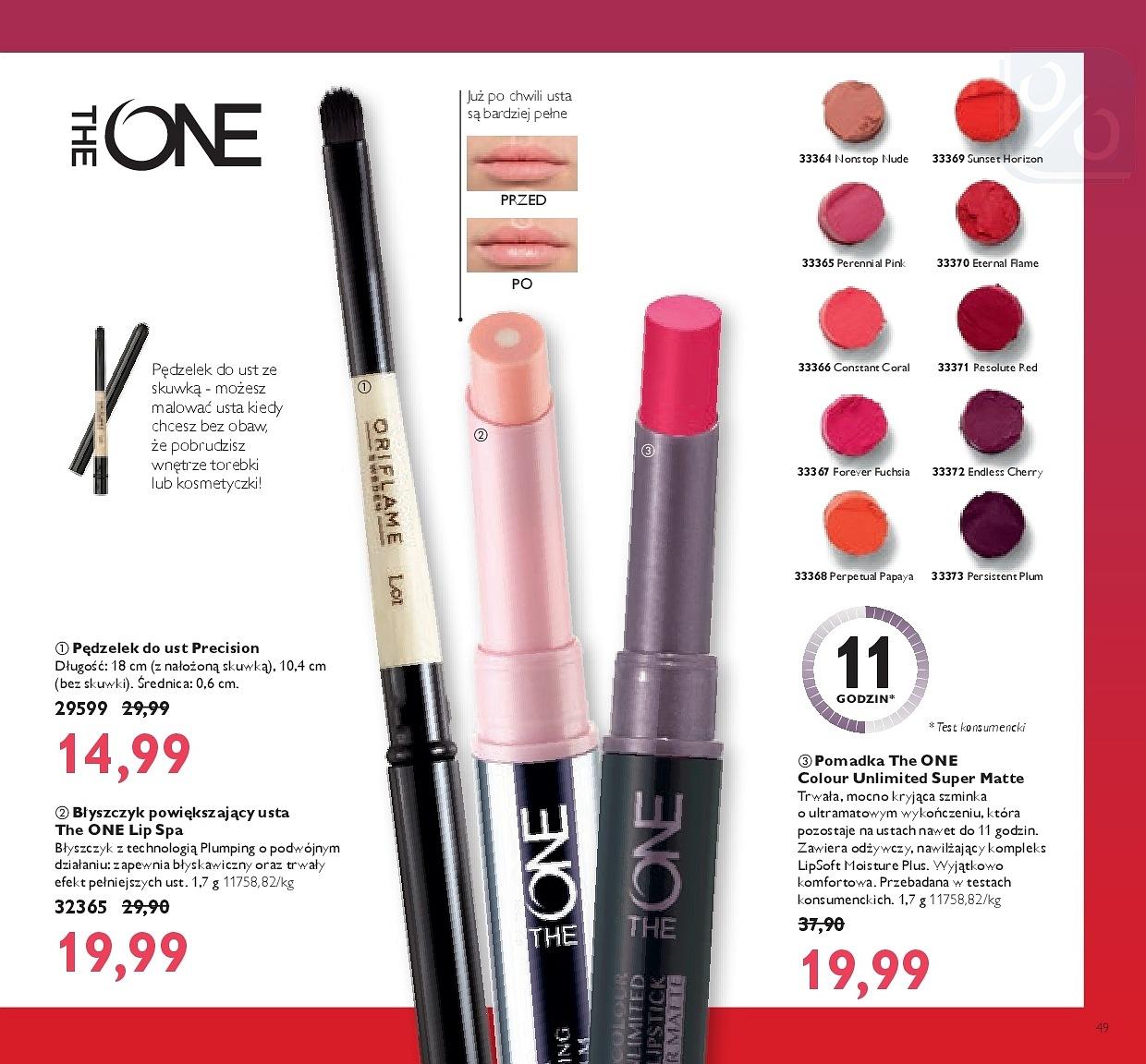 Gazetka promocyjna Oriflame do 09/04/2018 str.49