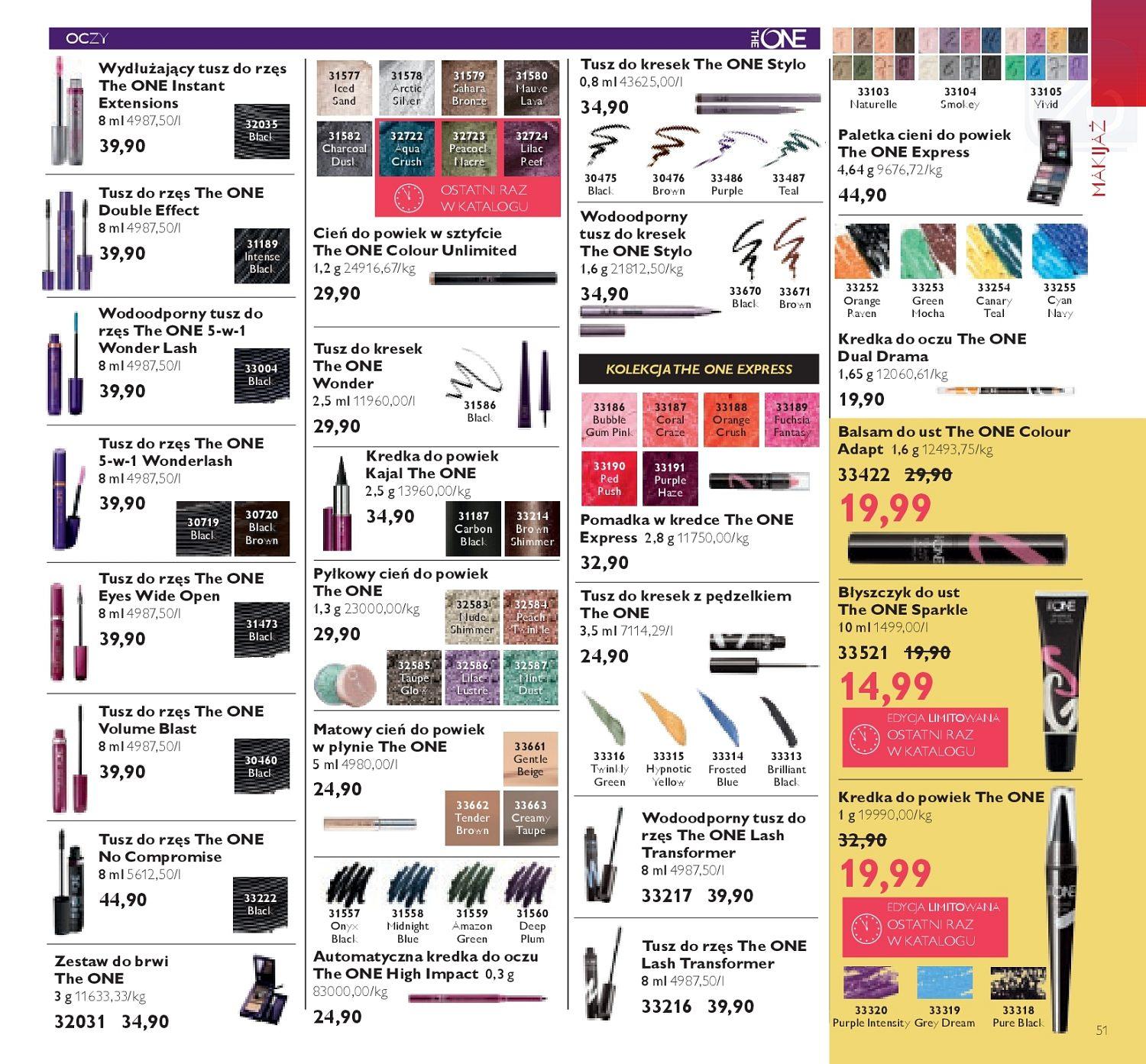 Gazetka promocyjna Oriflame do 21/05/2018 str.51