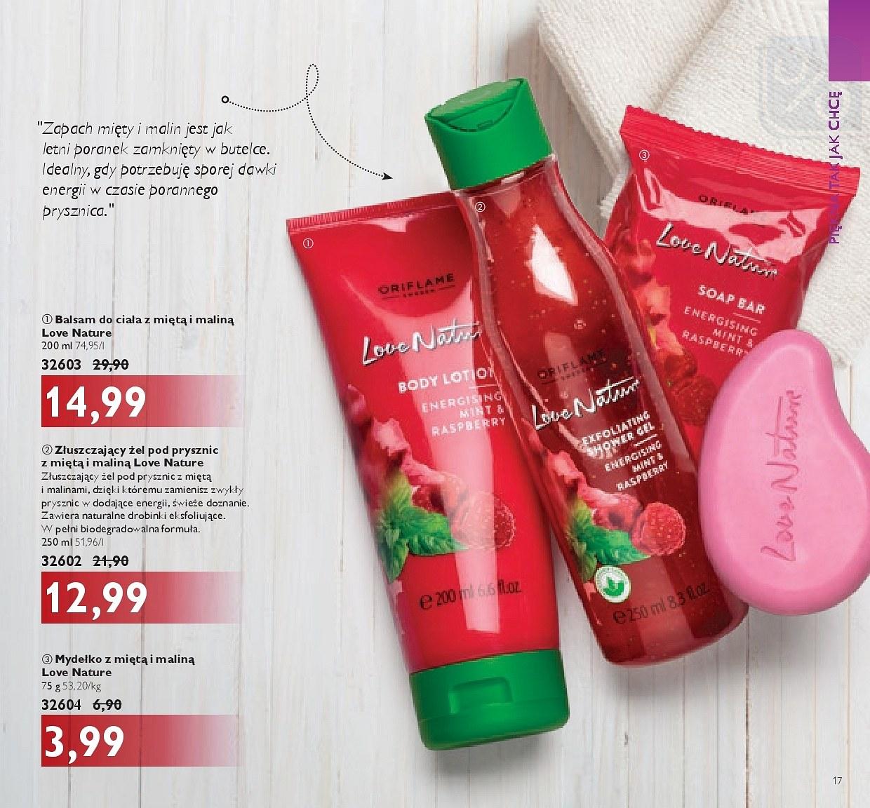 Gazetka promocyjna Oriflame do 09/04/2018 str.17