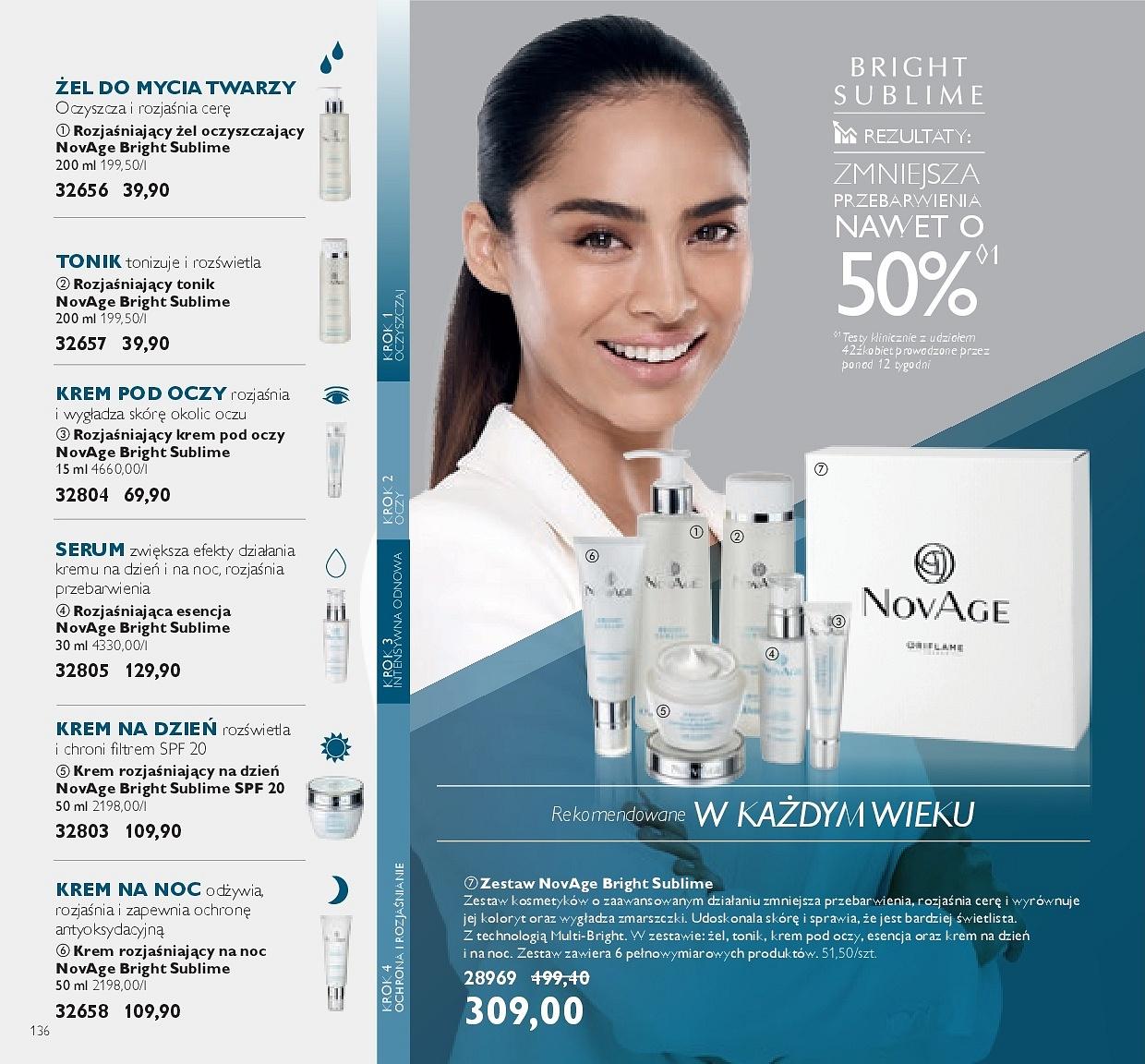 Gazetka promocyjna Oriflame do 30/04/2018 str.136