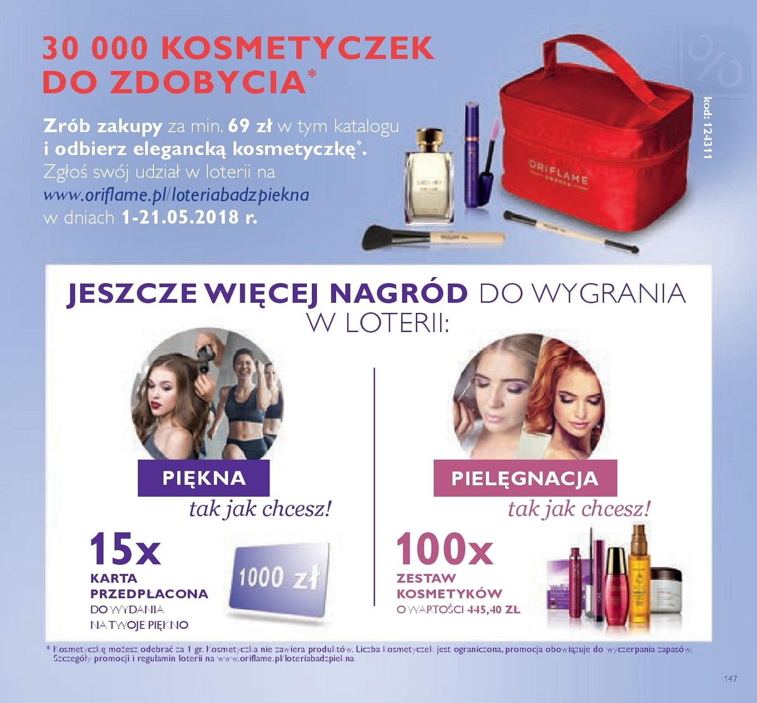 Gazetka promocyjna Oriflame do 21/05/2018 str.147