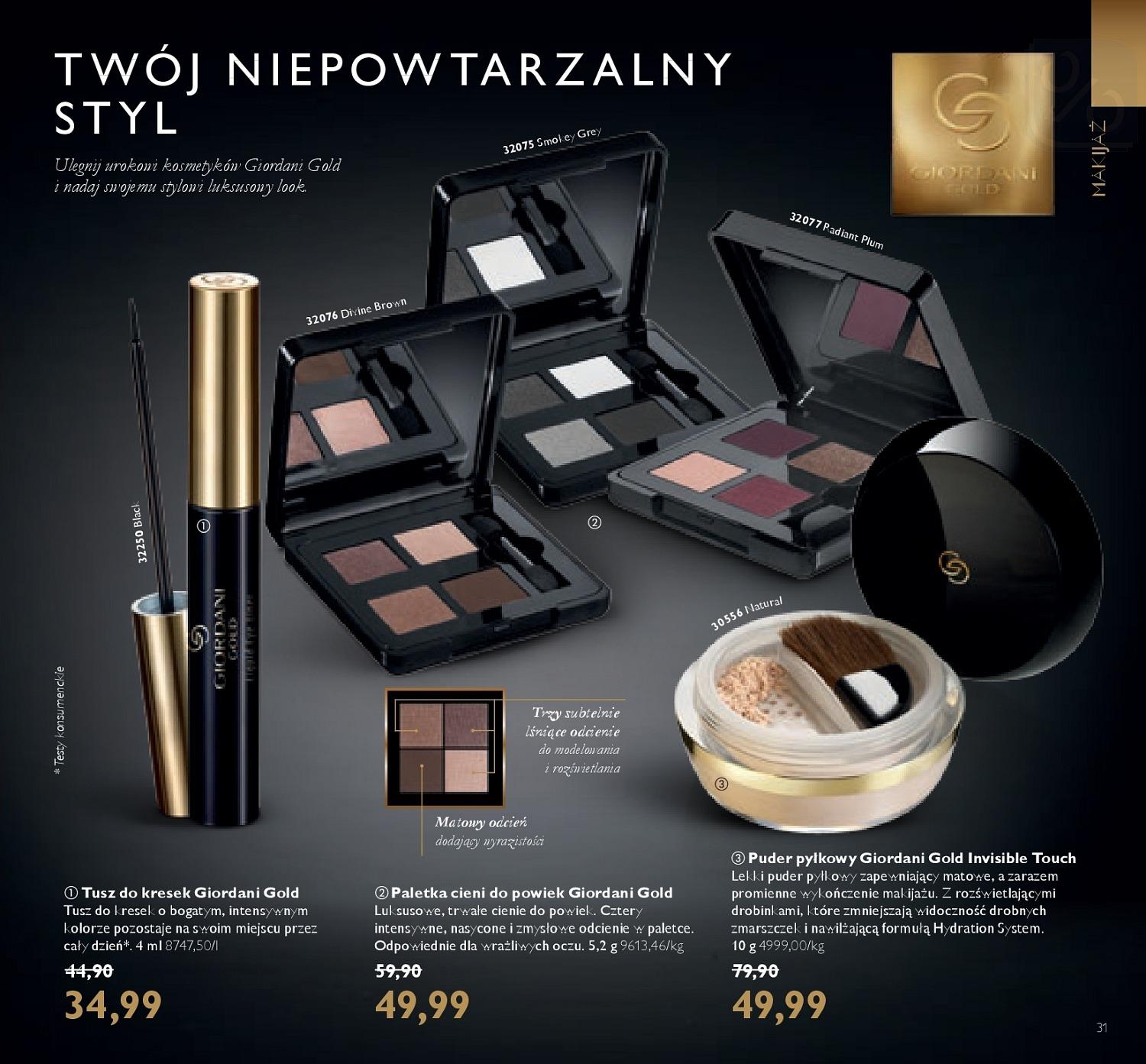 Gazetka promocyjna Oriflame do 21/05/2018 str.31