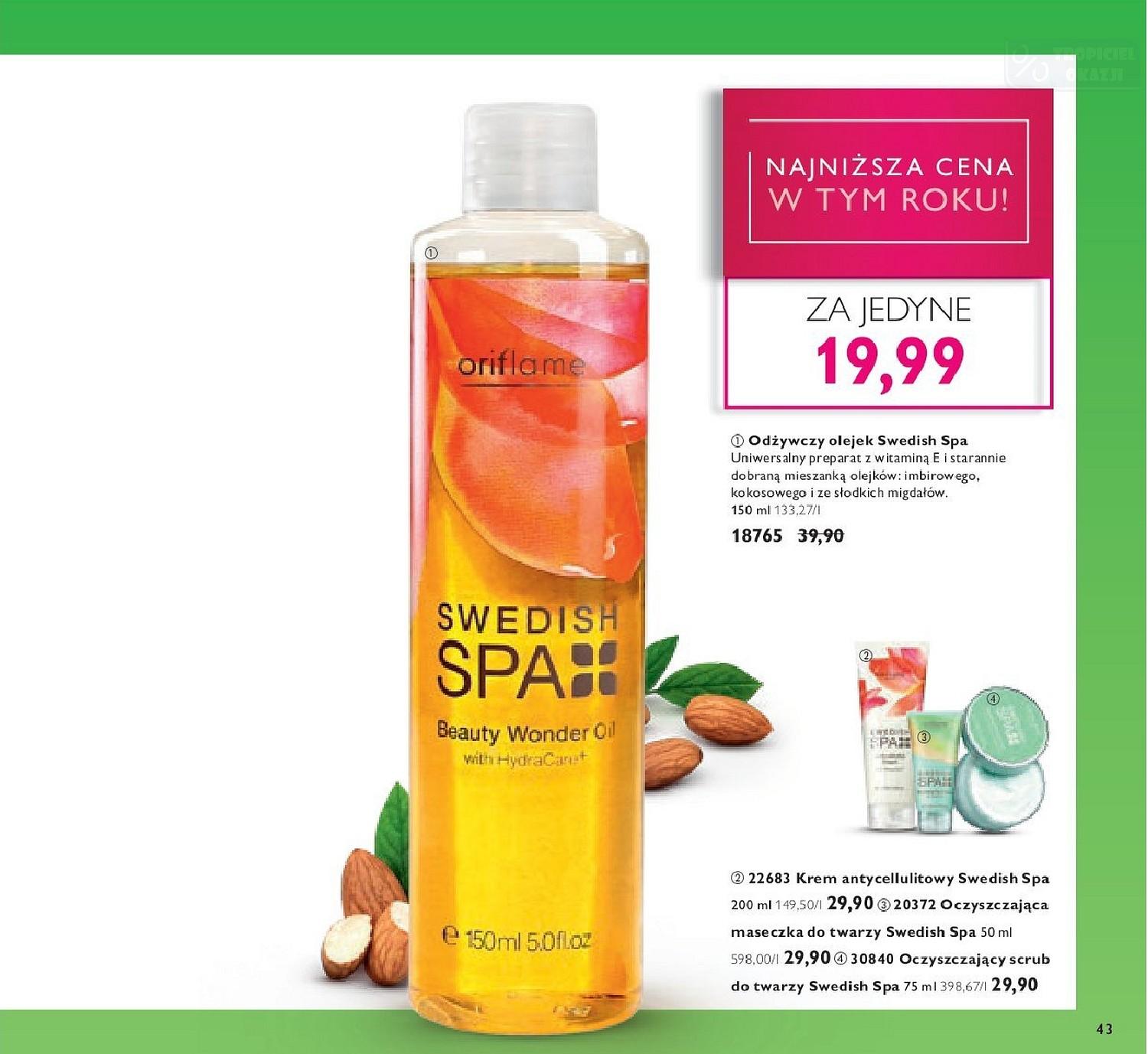 Gazetka promocyjna Oriflame do 13/08/2018 str.43