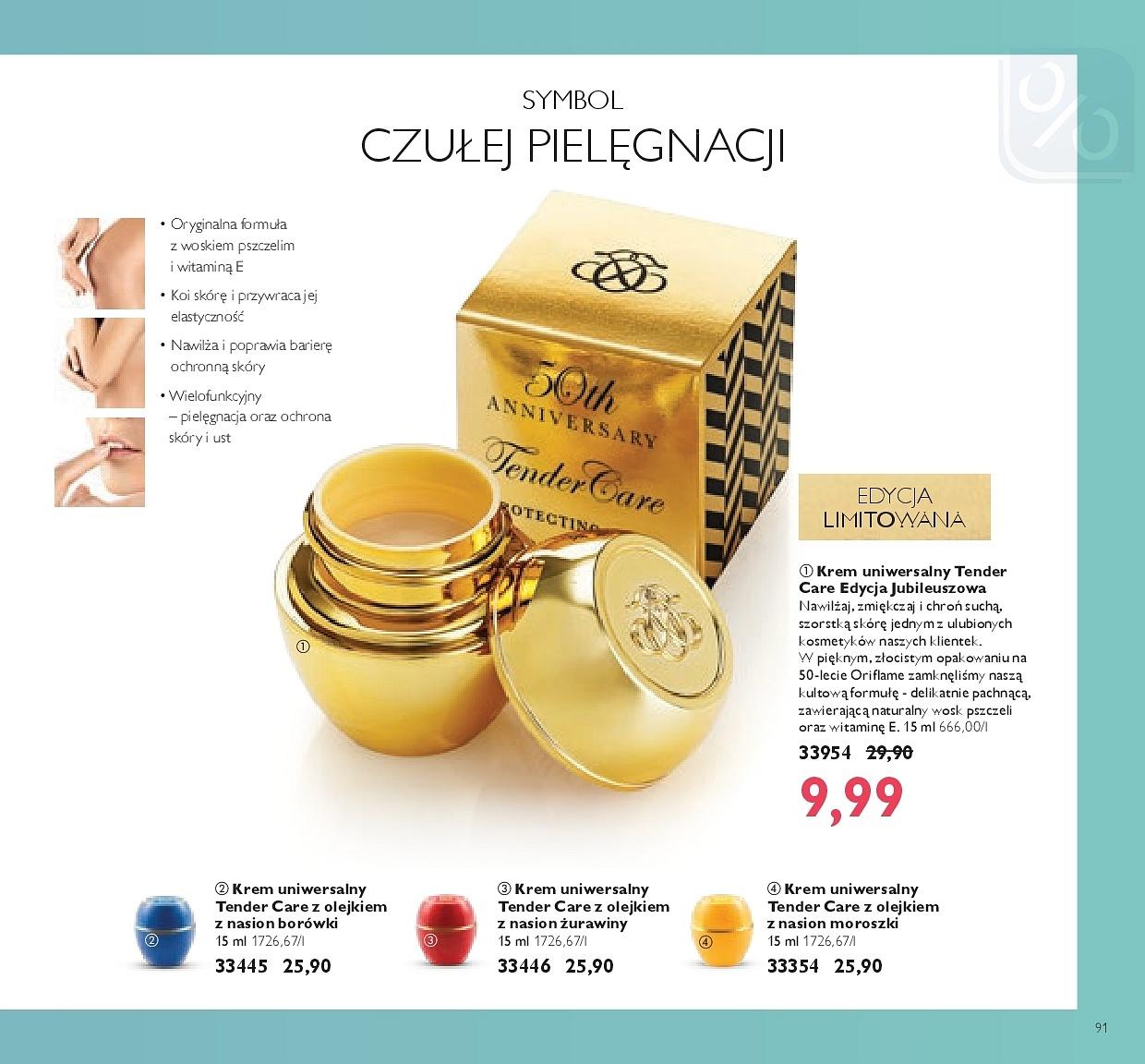 Gazetka promocyjna Oriflame do 09/04/2018 str.91