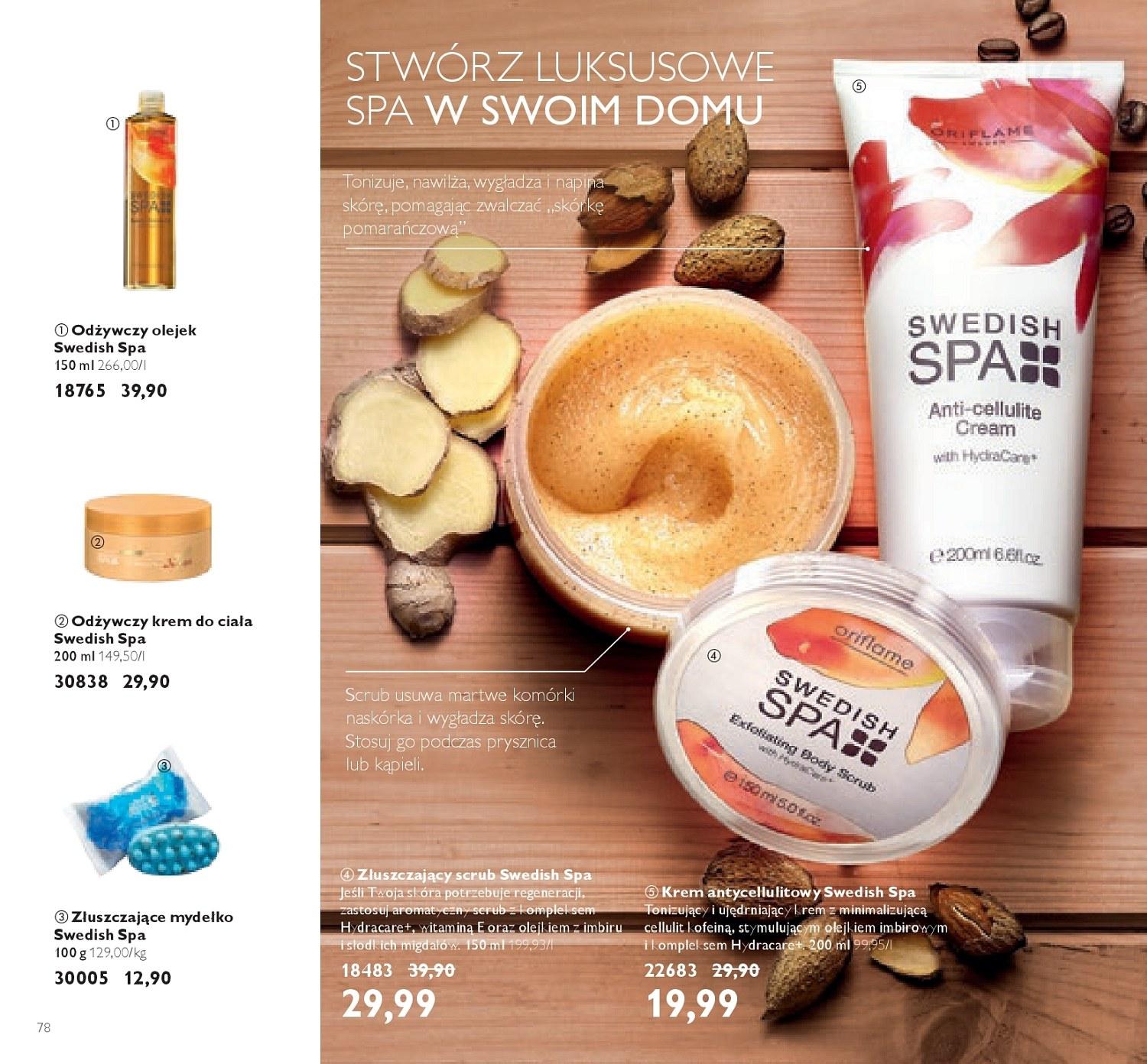 Gazetka promocyjna Oriflame do 21/05/2018 str.78