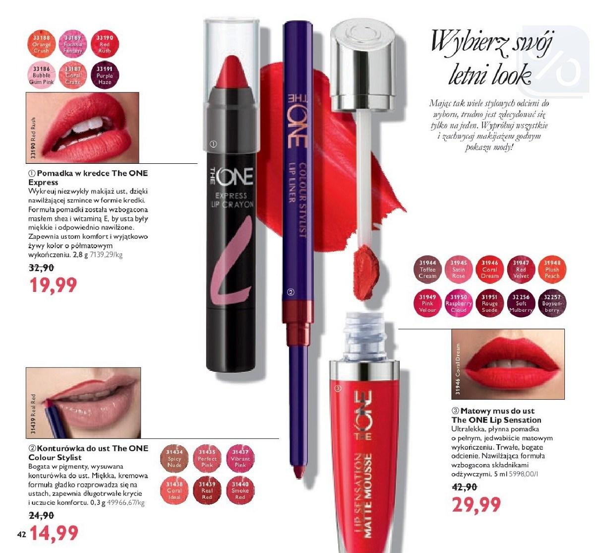 Gazetka promocyjna Oriflame do 23/07/2018 str.42