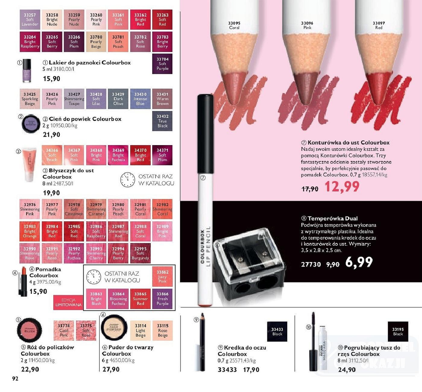 Gazetka promocyjna Oriflame do 05/11/2018 str.92