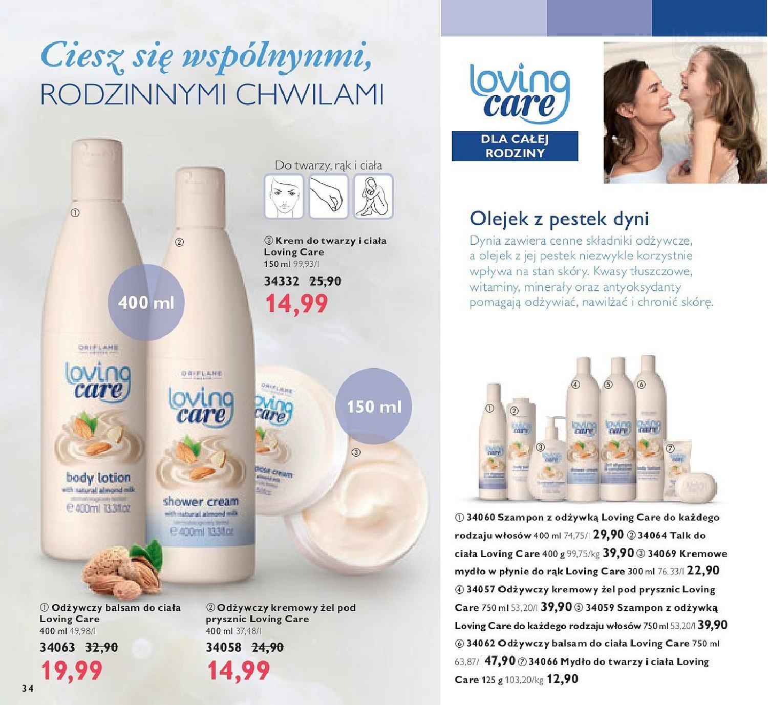 Gazetka promocyjna Oriflame do 13/08/2018 str.34