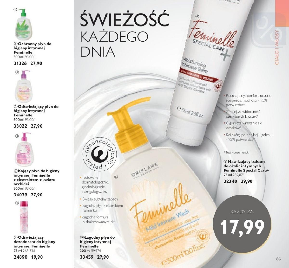 Gazetka promocyjna Oriflame do 23/07/2018 str.85