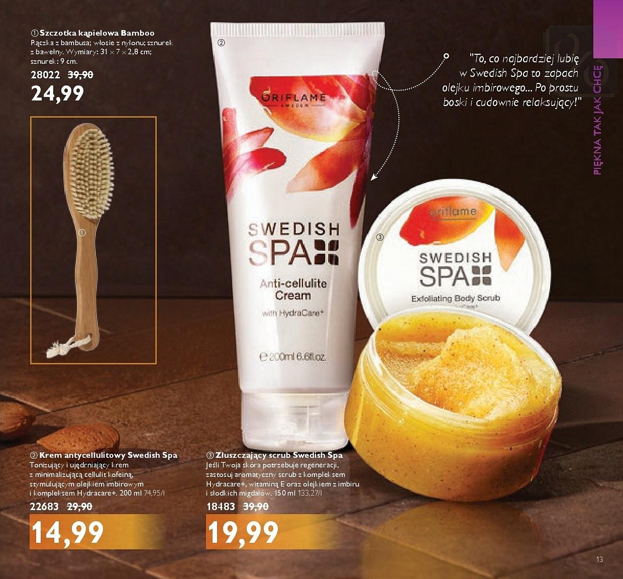 Gazetka promocyjna Oriflame do 09/04/2018 str.13