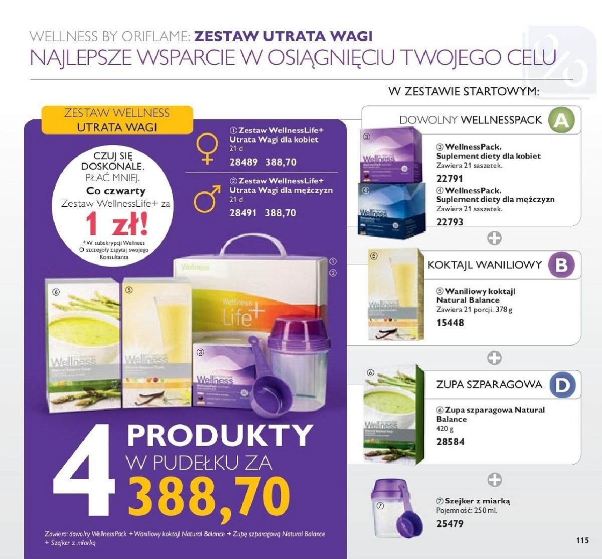 Gazetka promocyjna Oriflame do 23/07/2018 str.115