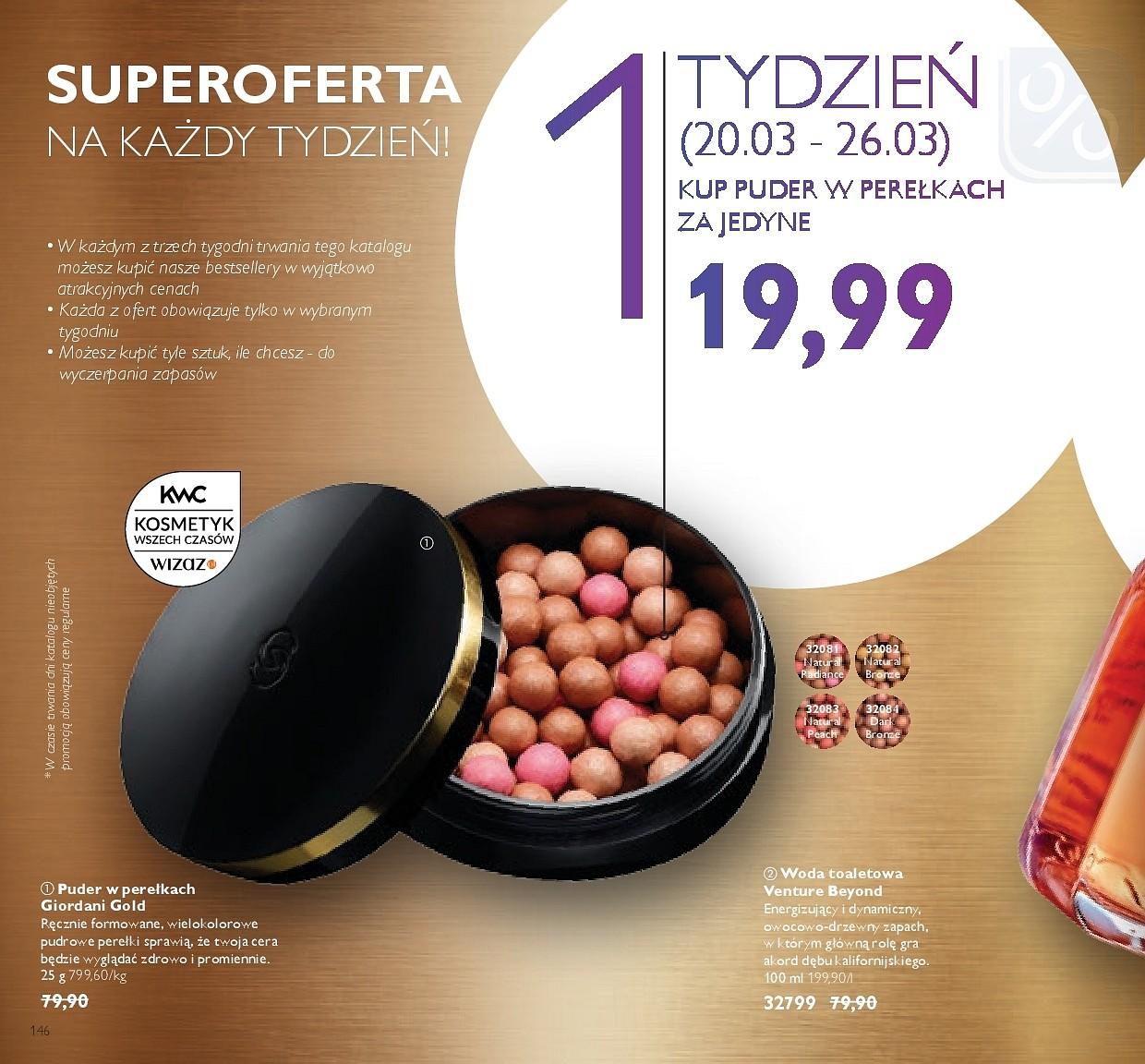 Gazetka promocyjna Oriflame do 09/04/2018 str.146