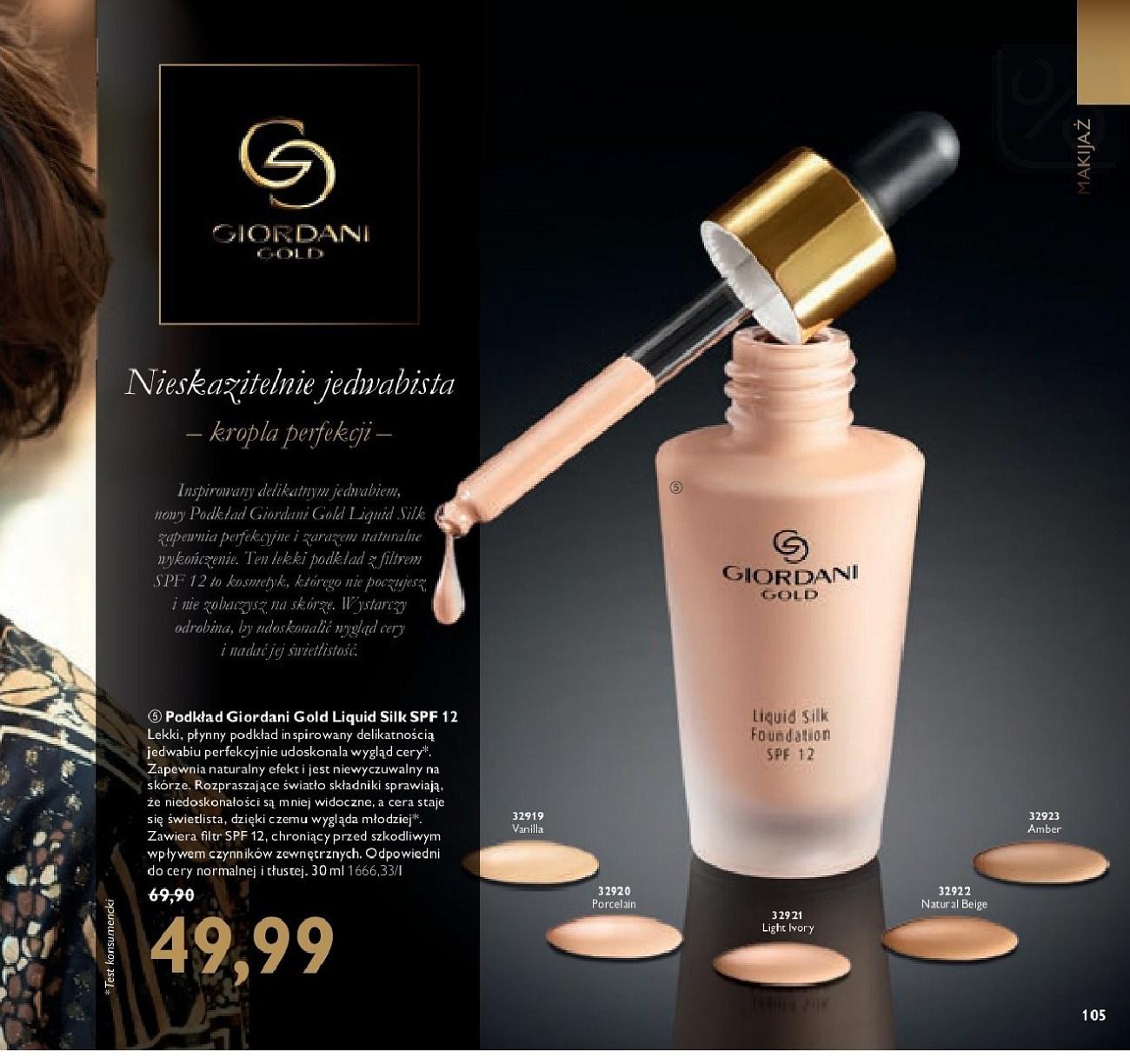 Gazetka promocyjna Oriflame do 03/09/2018 str.105