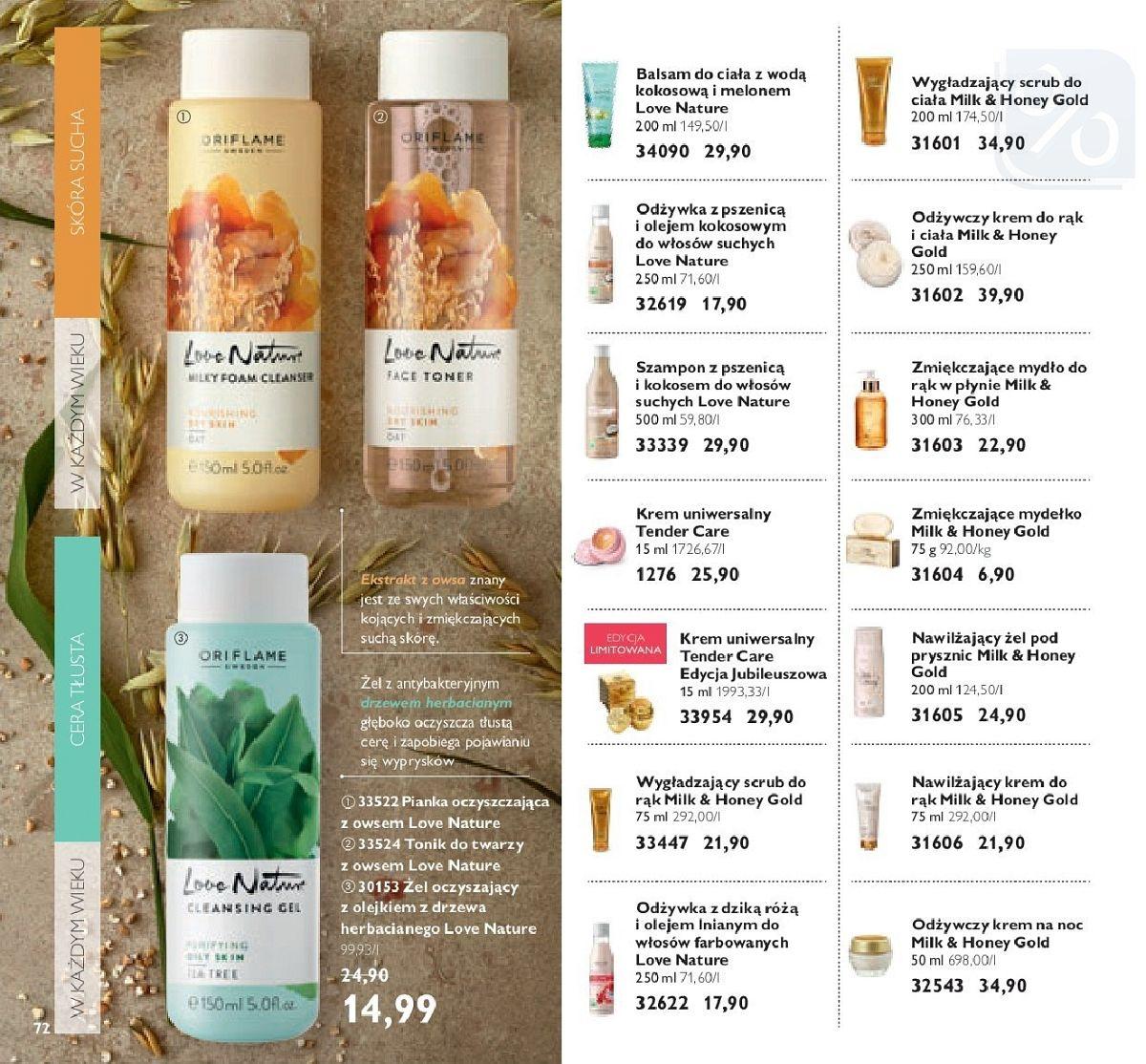 Gazetka promocyjna Oriflame do 23/07/2018 str.72