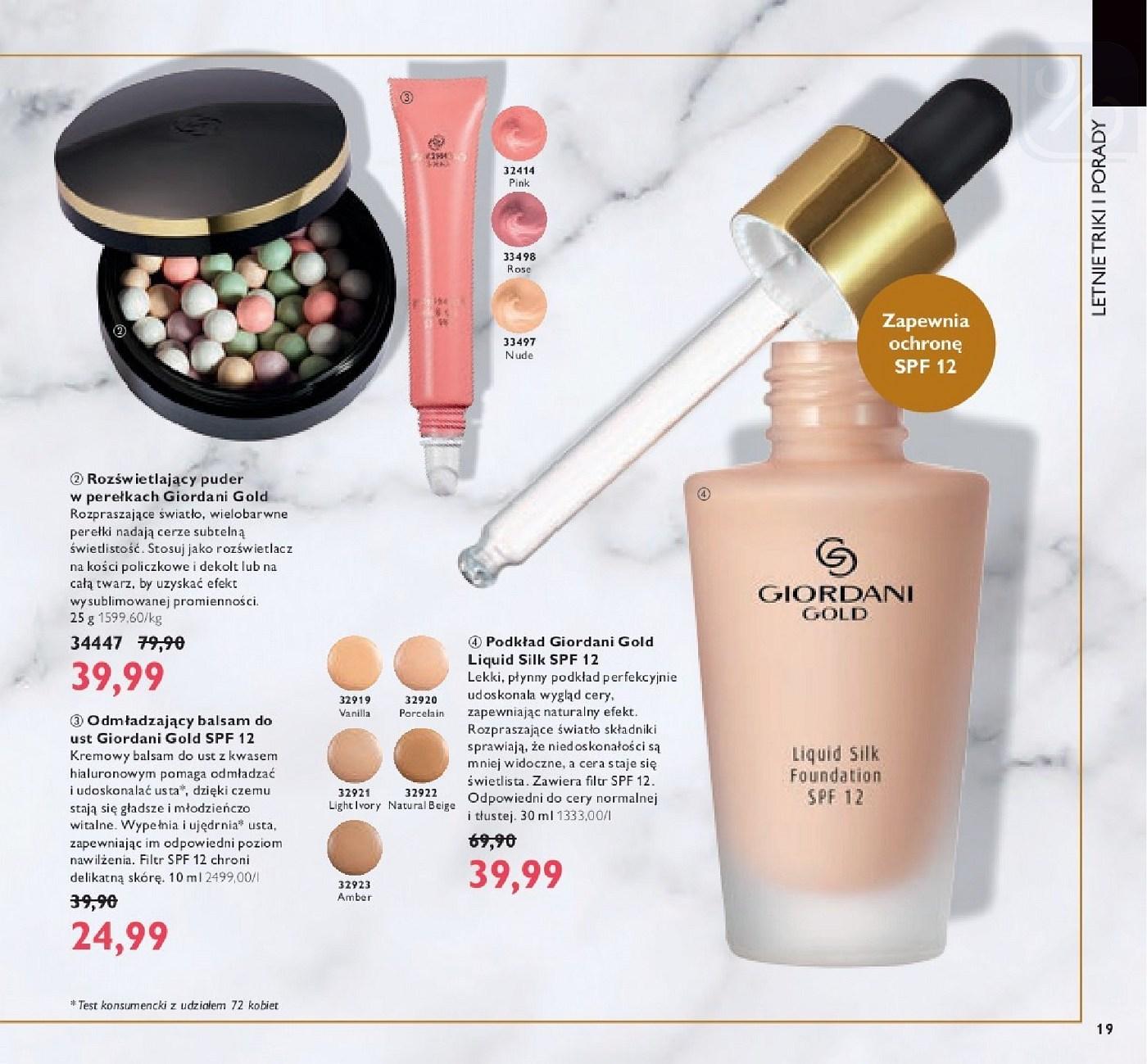 Gazetka promocyjna Oriflame do 02/07/2018 str.19