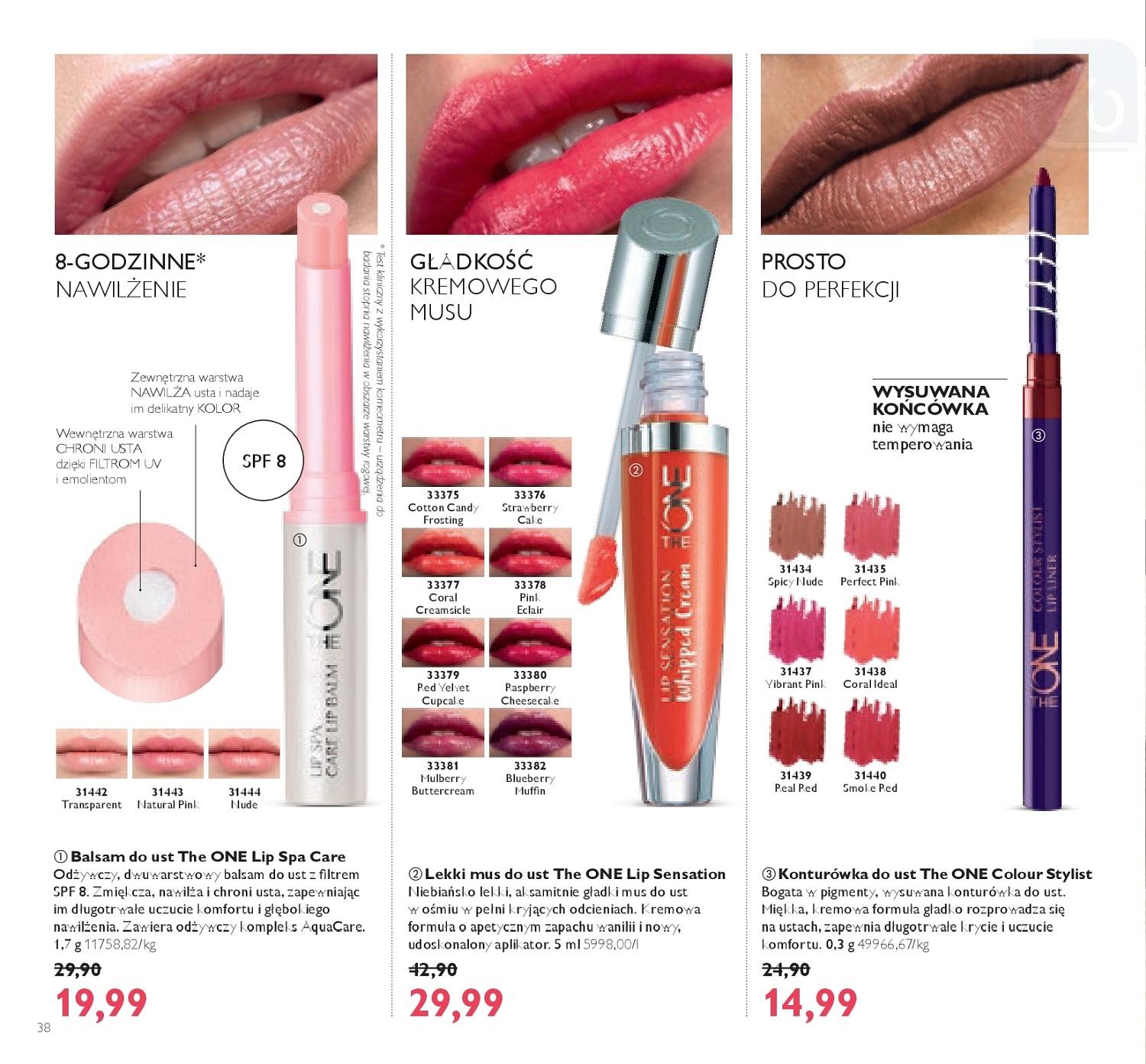 Gazetka promocyjna Oriflame do 21/05/2018 str.38