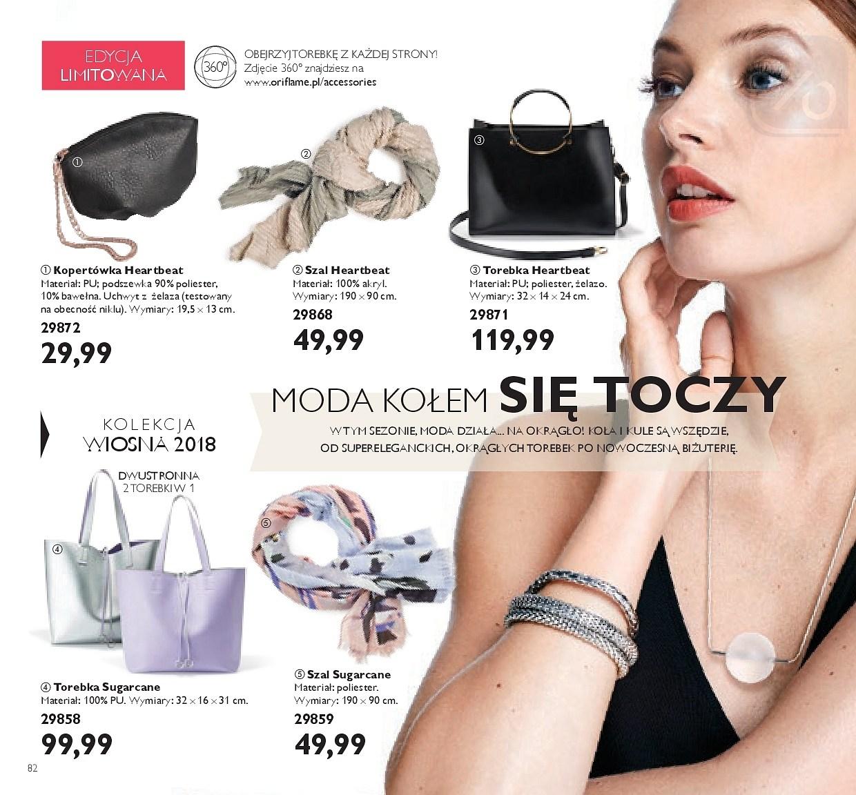 Gazetka promocyjna Oriflame do 09/04/2018 str.82