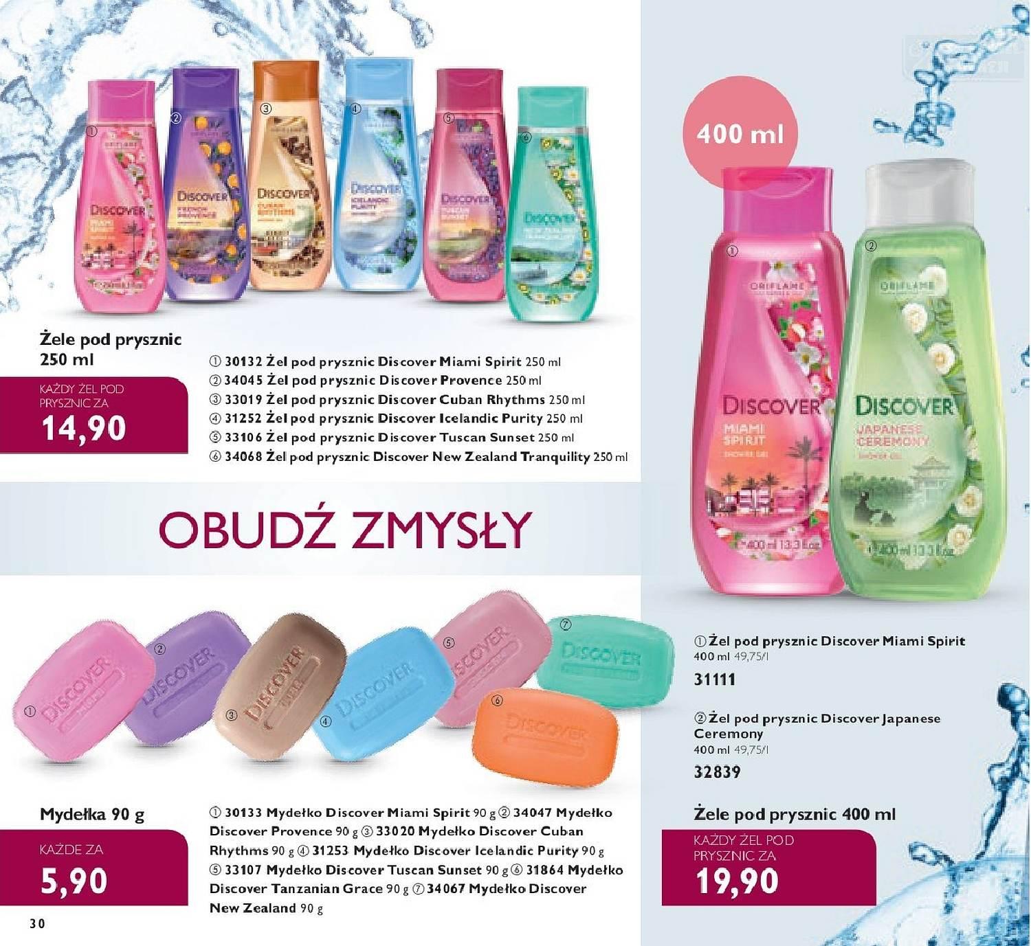 Gazetka promocyjna Oriflame do 13/08/2018 str.30