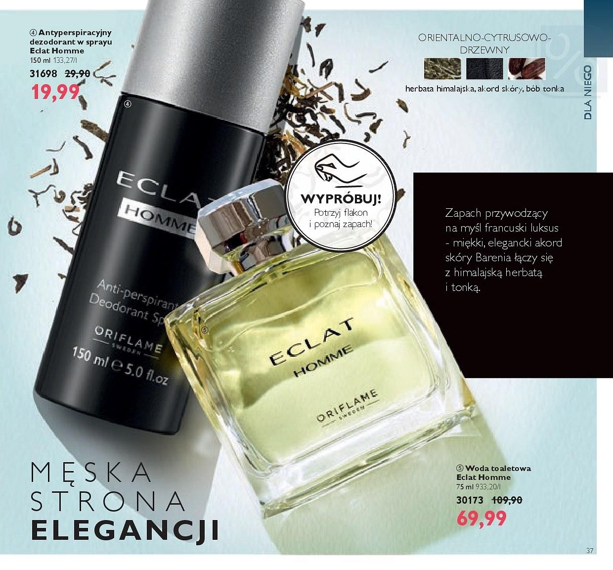 Gazetka promocyjna Oriflame do 09/04/2018 str.37