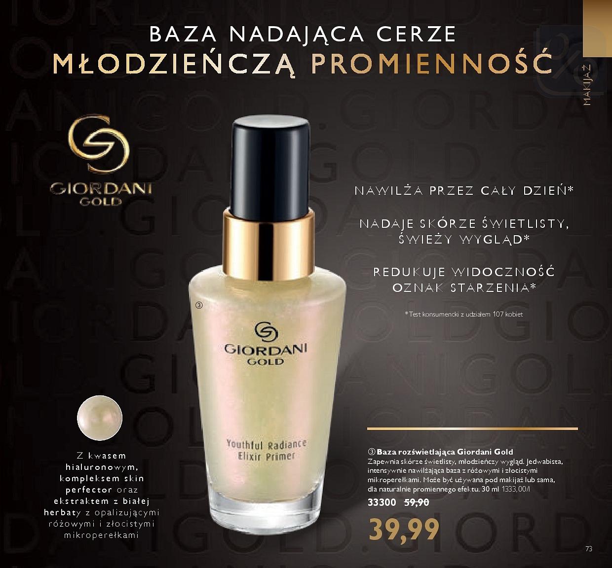 Gazetka promocyjna Oriflame do 09/04/2018 str.73