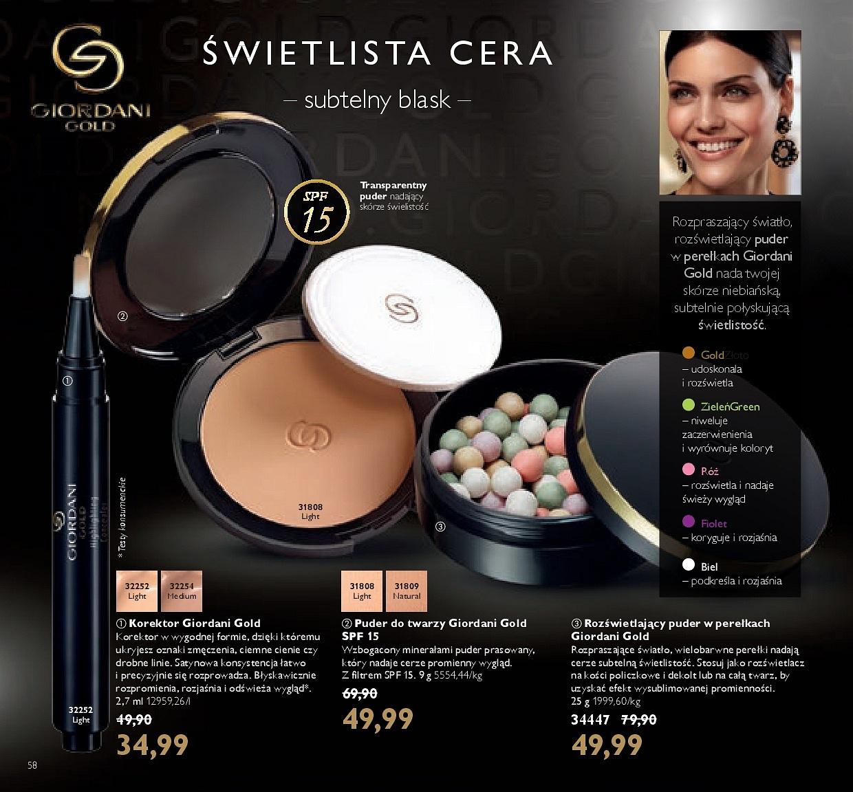 Gazetka promocyjna Oriflame do 30/04/2018 str.58