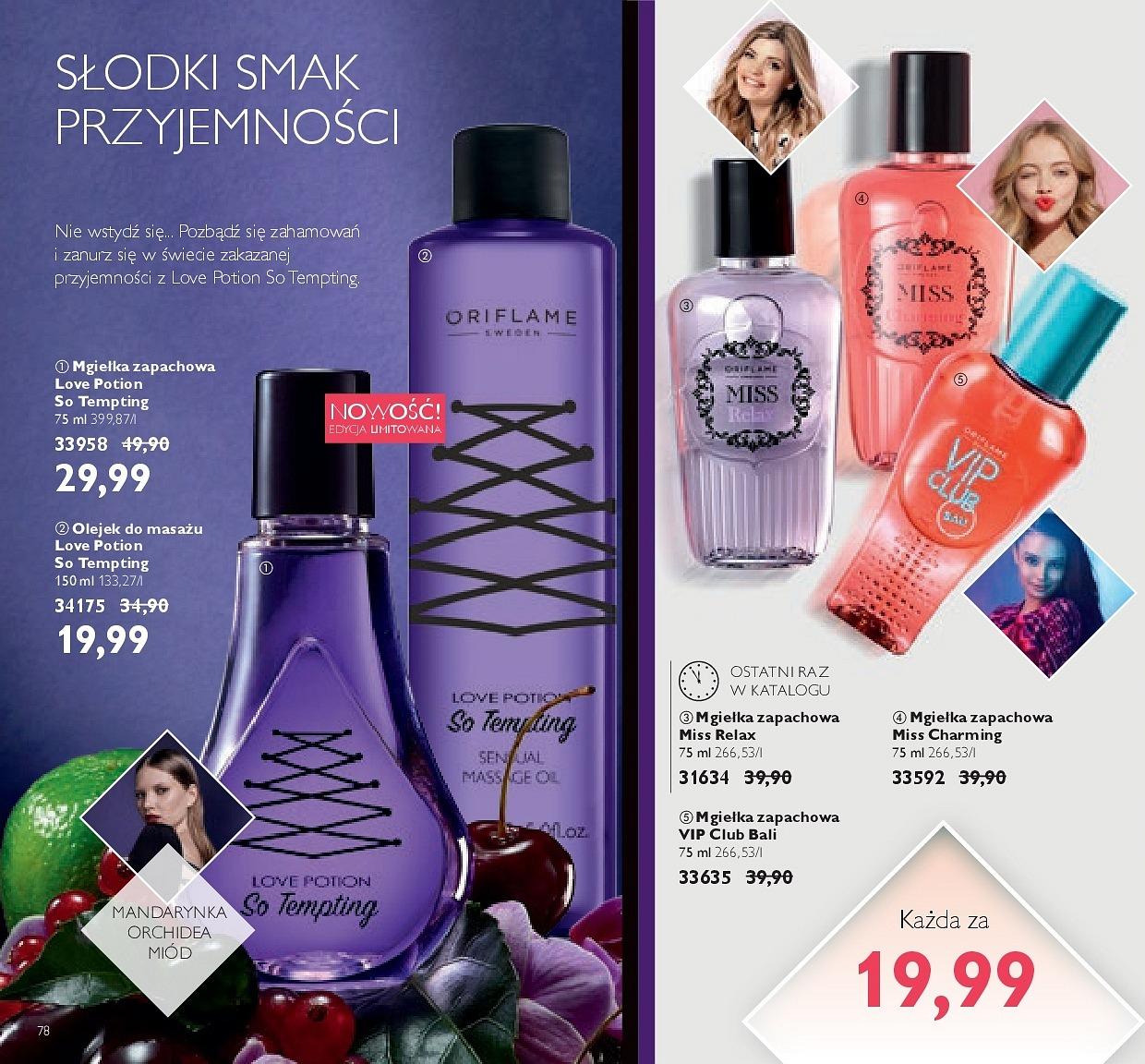 Gazetka promocyjna Oriflame do 30/04/2018 str.78