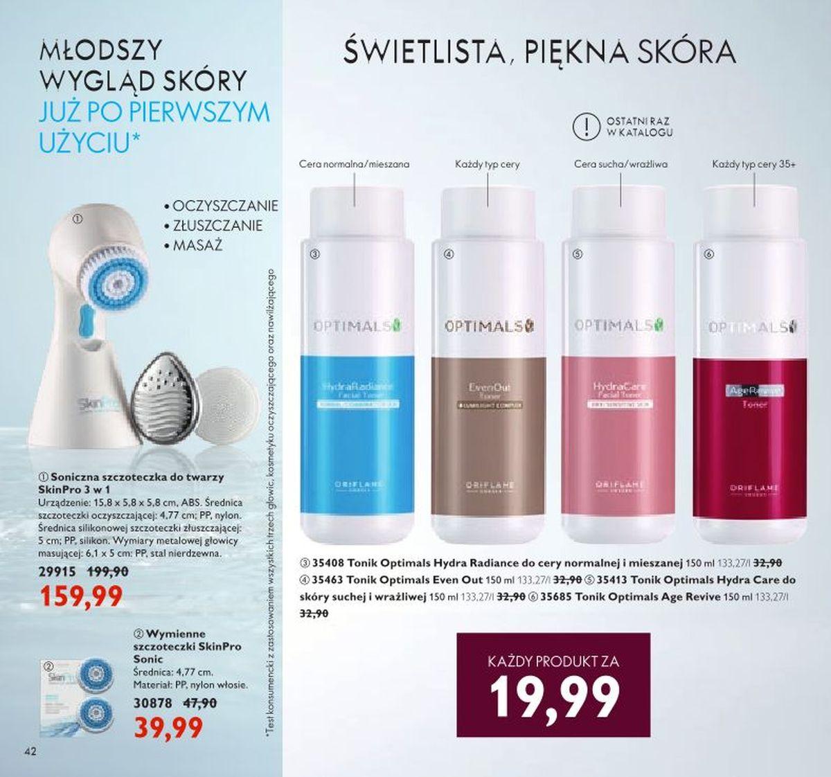 Gazetka promocyjna Oriflame do 06/04/2020 str.42