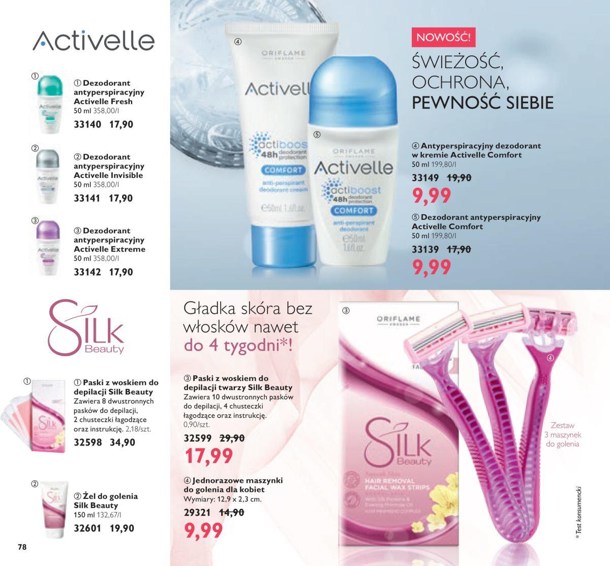 Gazetka promocyjna Oriflame do 01/07/2019 str.78