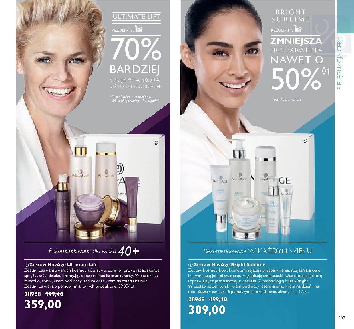 Gazetka promocyjna Oriflame do 09/04/2018 str.107