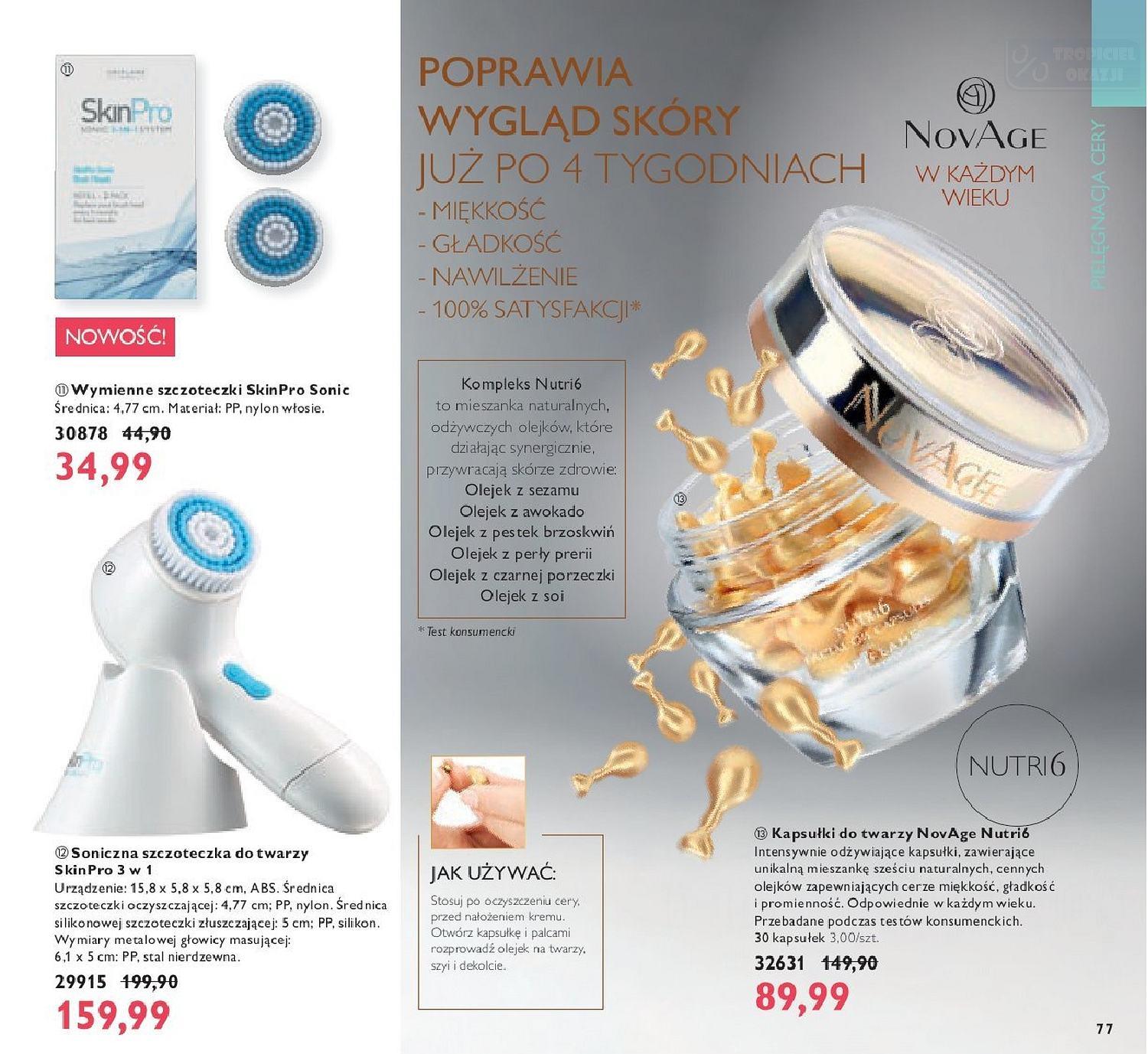 Gazetka promocyjna Oriflame do 13/08/2018 str.77