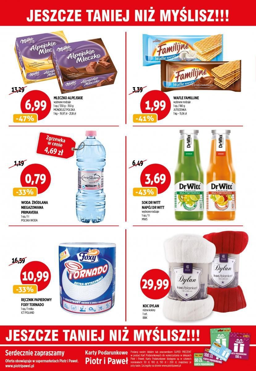 Gazetka promocyjna Piotr i Paweł do 17/05/2016 str.4