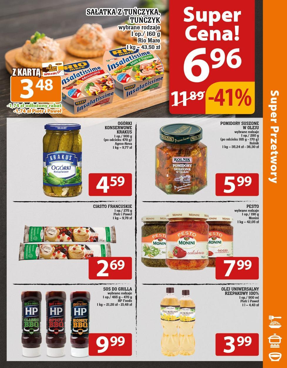 Gazetka promocyjna Piotr i Paweł do 16/07/2017 str.7