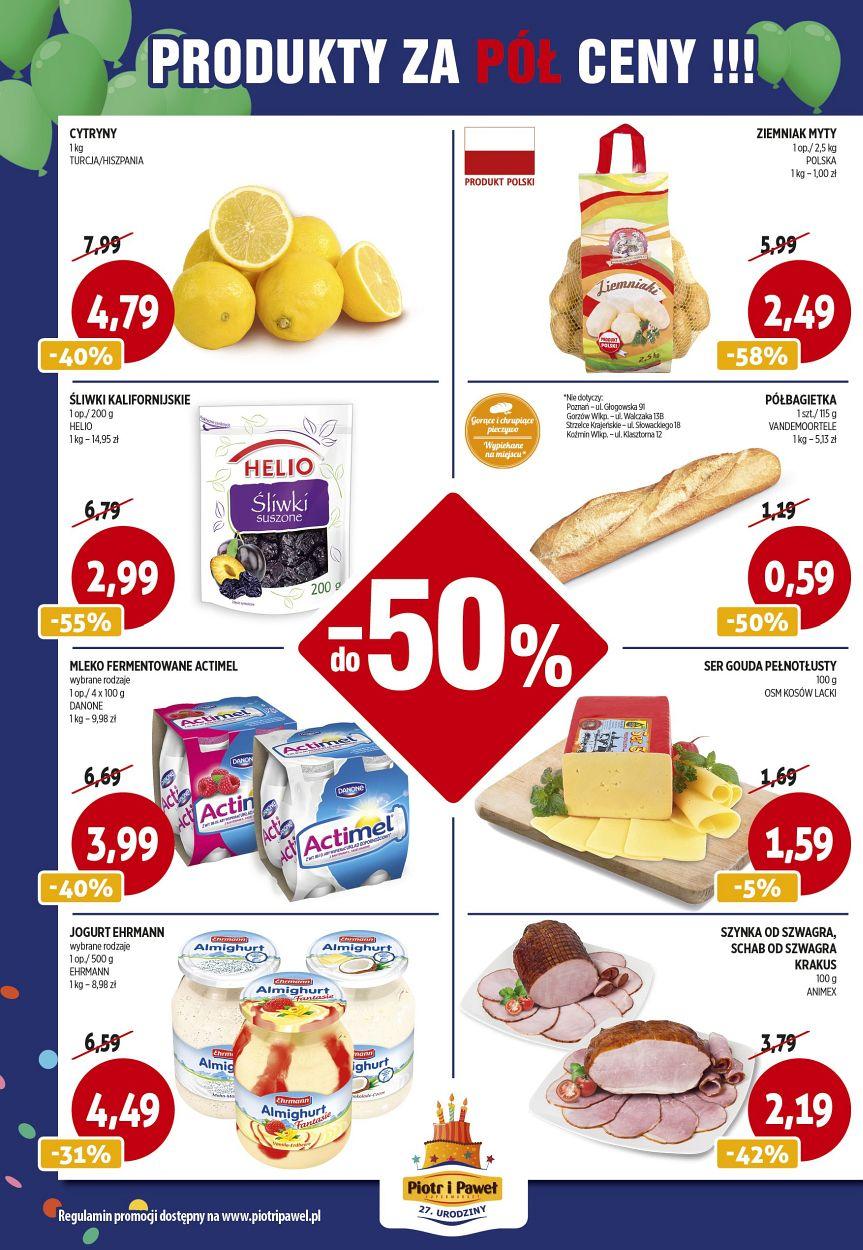 Gazetka promocyjna Piotr i Paweł do 19/11/2017 str.3