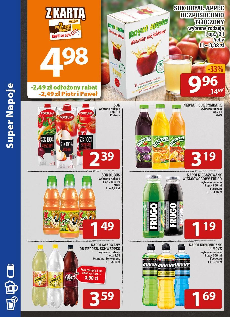 Gazetka promocyjna Piotr i Paweł do 10/09/2017 str.10