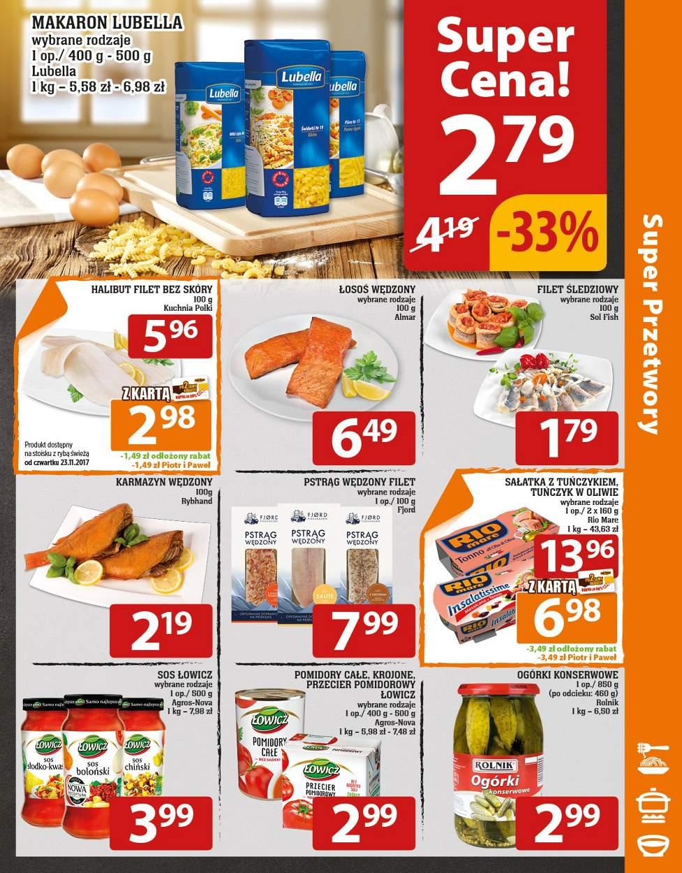 Gazetka promocyjna Piotr i Paweł do 26/11/2017 str.7